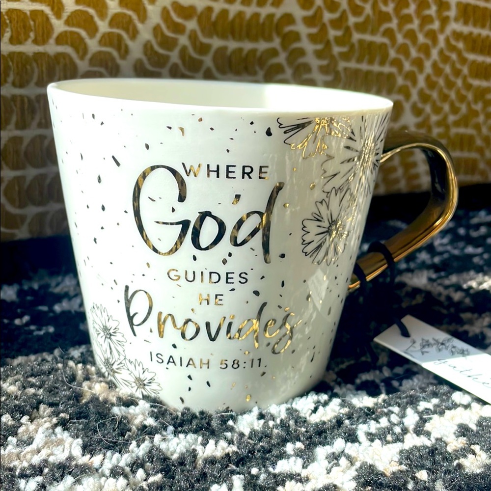 ✨NWT Isaiah 58:11 Porcelain Mug🤍